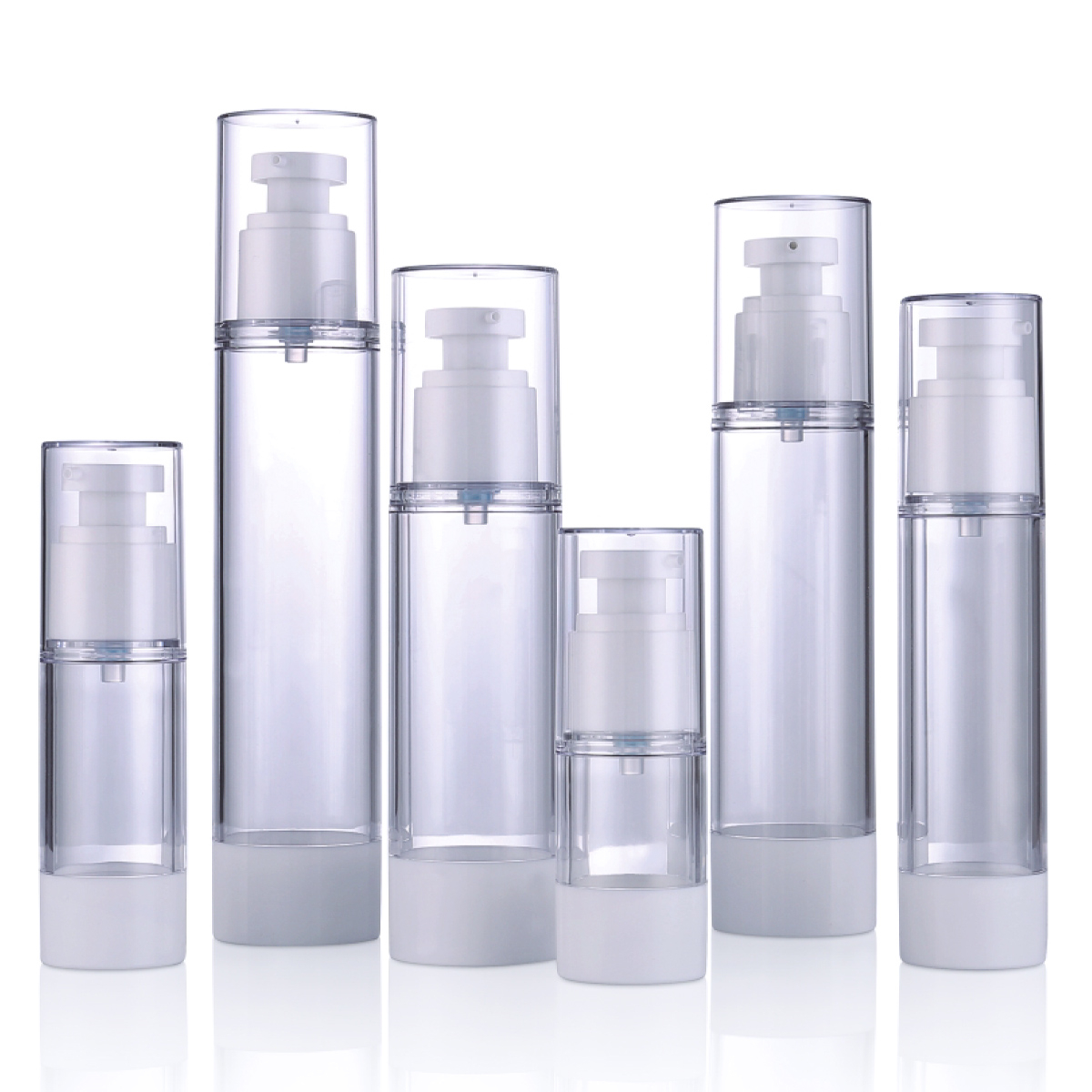 15 ml 30 ml 50 ml 80 ml 100 ml 120 ml plastovej fľaše Ekologické kozmetické kontajnery Pet toner Airless Pump Spray fľaša L02