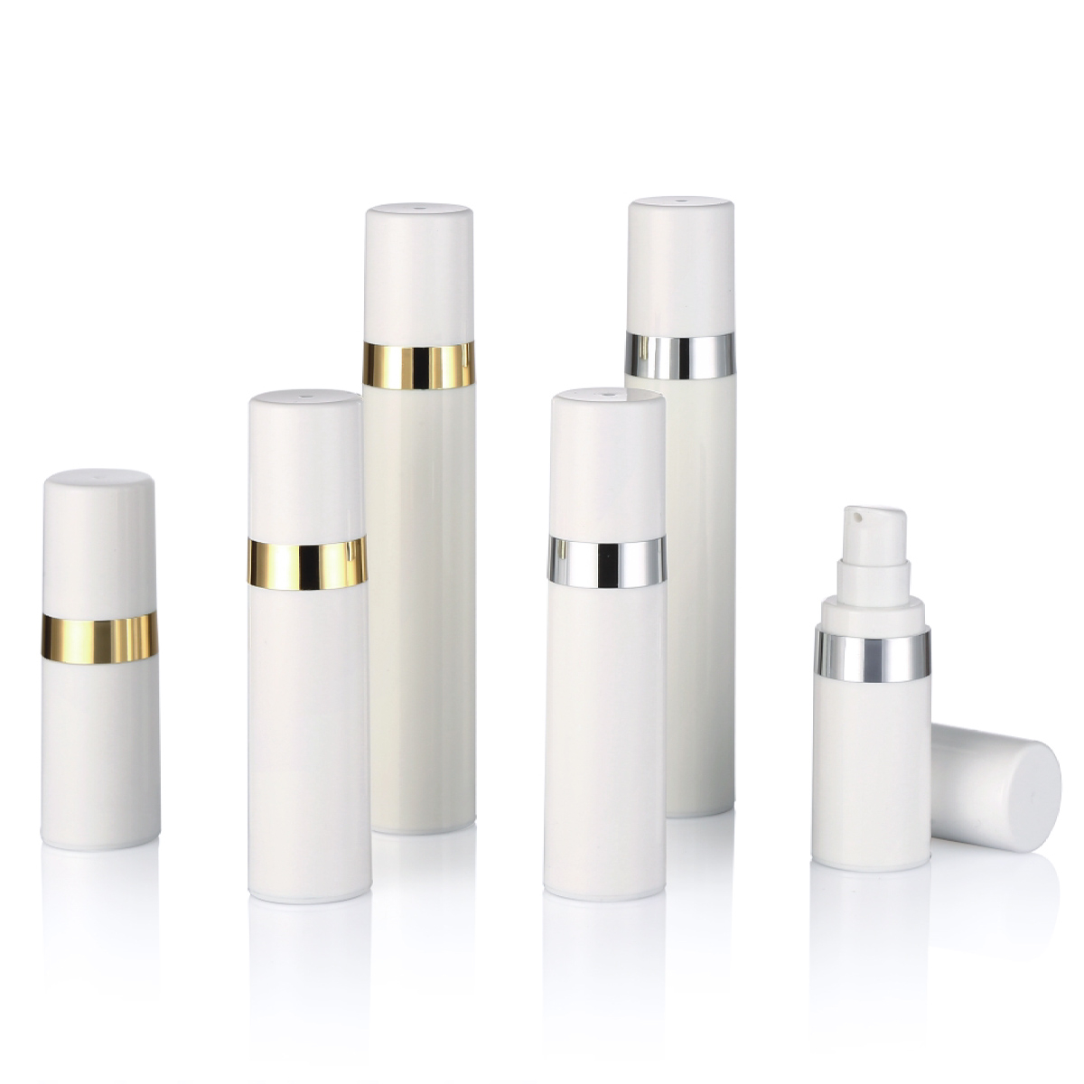15 ml 30 ml 50 ml plastového pp bez vzduchu krémová krémová pleťová fľaša L16