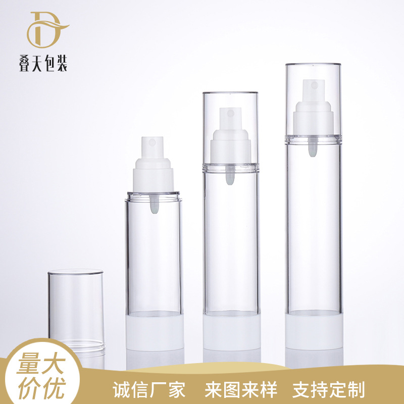 80 ml 100 ml 120 ml kozmetiky subpackage vákuum make -up voda sprej fľaša dezinfekčná vákuová fľaša